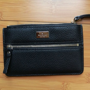 Kate Spade Black Wristlet